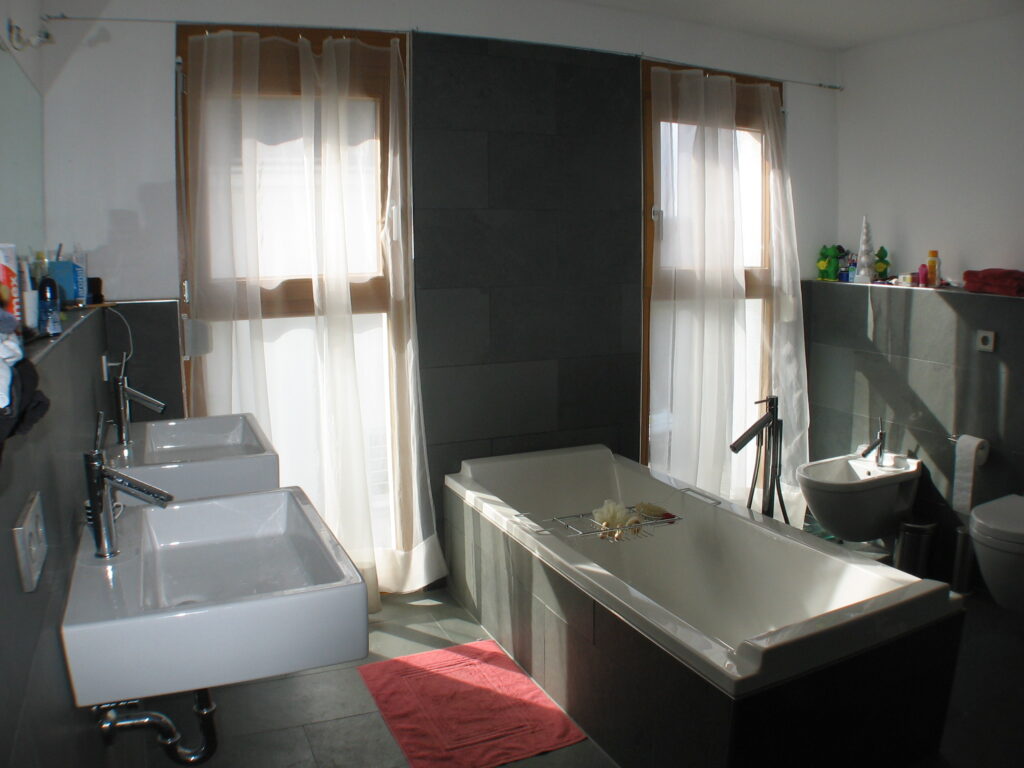 Neubau Badezimmer Stadtvilla Konstanz Paradies